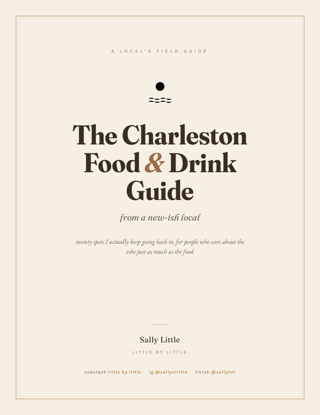 the charleston guide